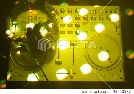 Modern dj equipment and party lights Modern dj equipment and party lights 98200577