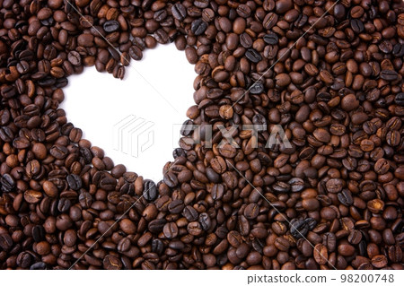 coffee valentine frame background 98200748