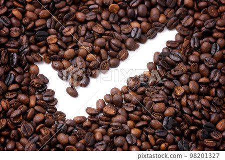 coffee tick background 98201327