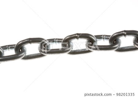 chain isolated on white chain isolated on white 98201335