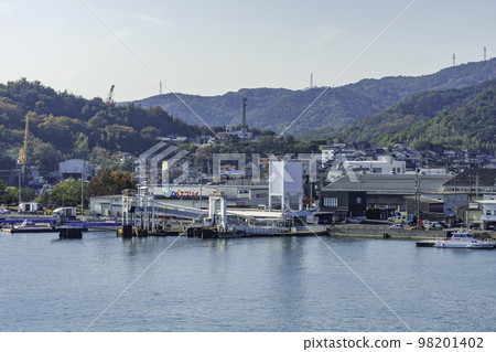 宇野港舊宇光國道渡輪碼頭岡山縣玉野市 98201402
