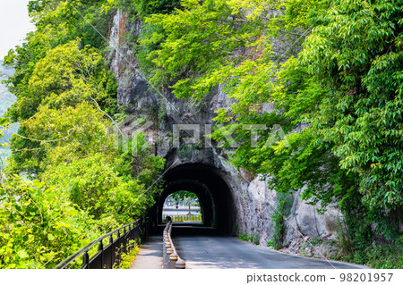 Oita Prefecture Yabakei - Blue Cave Oita Prefecture Yabakei - Blue Cave 98201957