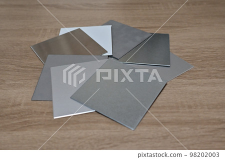Steel material, steel plate, steel, ironworks, manufacturing industry, various steel material samples Steel material, steel plate, steel, ironworks, manufacturing industry, various steel material samples 98202003