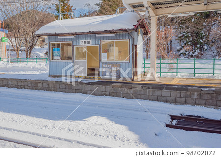 [矢場站]等候區和站台[大糸線] 98202072