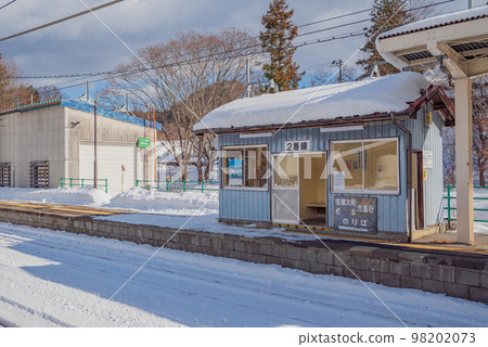 [矢場站]等候區和站台[大糸線] 98202073