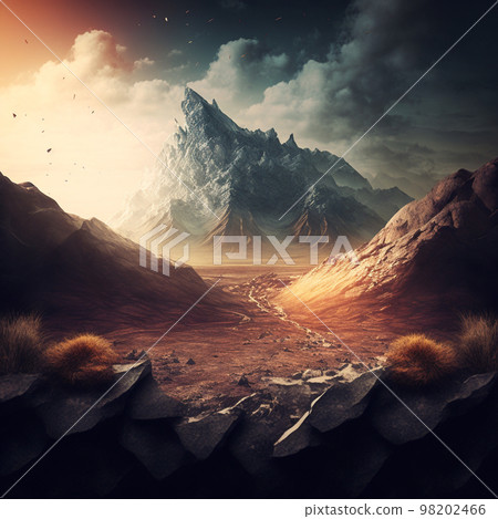 雄偉的原野背景 雄偉的原野背景 98202466