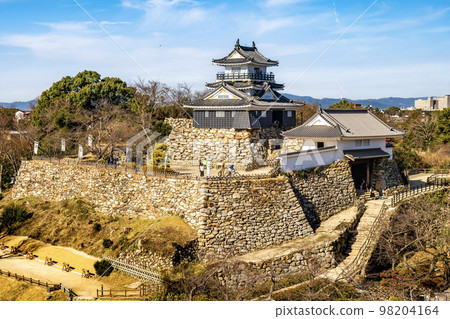 位於靜岡縣濱松市的濱松城，被譽為德川家康的成功城 98204164