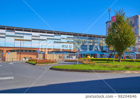 Inagi-shi, Tokyo JR Yanokuchi Station (Yanokuchi-eki) South Exit Rotary 98204846