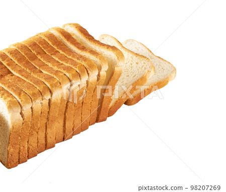 Bread isolated on a white background. Bread isolated on a white background. 98207269
