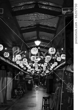 Night shopping street Night shopping street 98207730