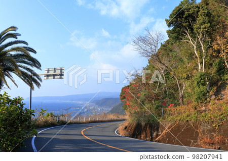Muroto Skyline Driving Course Winter (Muroto City, Kochi Prefecture) 98207941