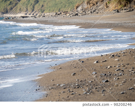 海灘。 (和歌山縣日高郡南部町沿岸) 海灘。 (和歌山縣日高郡南部町沿岸) 98208246