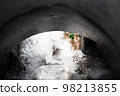 融雪水流入的灌溉渠道 98213855