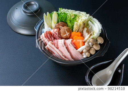 Botan hot pot with pork belly Botan hot pot with pork belly 98214510
