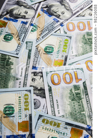 Background from recent one hundred dollars 98216088