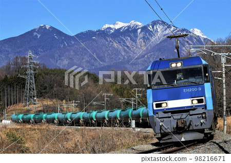 EH200 Freight Train Chuo Main Line Kobuchizawa - Nagasaka EH200 Freight Train Chuo Main Line Kobuchizawa - Nagasaka 98216671