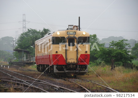 Kominato Railway Umatate Station Kiha 40 single line 98217534