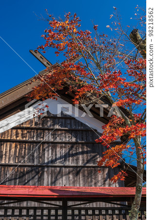 前河澤町田園風光中的鈴鹿神社 前河澤町田園風光中的鈴鹿神社 98218562