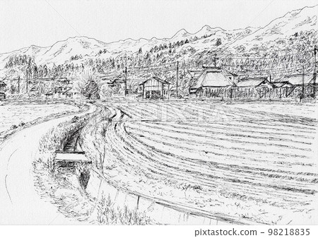 里山的風景 里山的風景 98218835