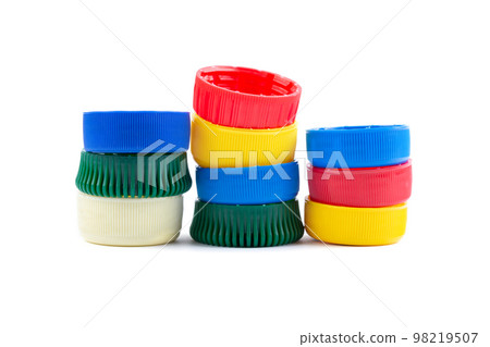 Different color bottle caps, excellent raw material for recycling. Different color bottle caps, excellent raw material for recycling. 98219507