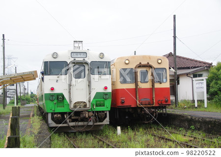 Kominato Railway Kazusa Yamada Station Kiha 40 and Kiha 200 98220522