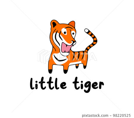 Tiger, animal, big cat and wild cat, carnivore and predator, logo design. Wildlife, beast, nature and zoo, vector design and illustration 98220525
