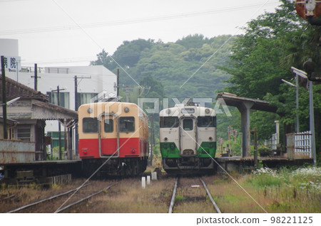 Kominato Railway Umatate Station Kiha 200 and Kiha 40 Kominato Railway Umatate Station Kiha 200 and Kiha 40 98221125