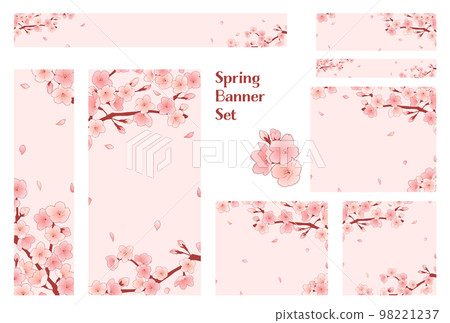 橫幅集_櫻花 橫幅集_櫻花 98221237
