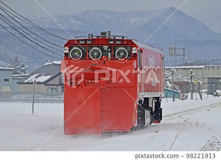 Sekihoku Main Line Ikagyu-Aibetsu JR Hokkaido Kiya 291-1 (Asahikawa) Vermillion Russell 98221913