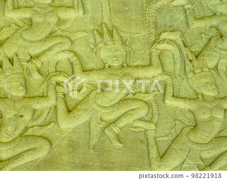 Angkor ruins 2005 Angkor Wat milk sea churning 98221918