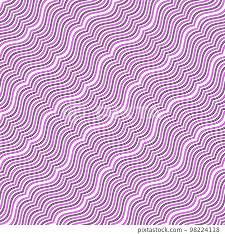Seamless pattern of wavy stripes, wavy stripes, repeating repeat pattern of deformed stripes Seamless pattern of wavy stripes, wavy stripes, repeating repeat pattern of deformed stripes 98224118