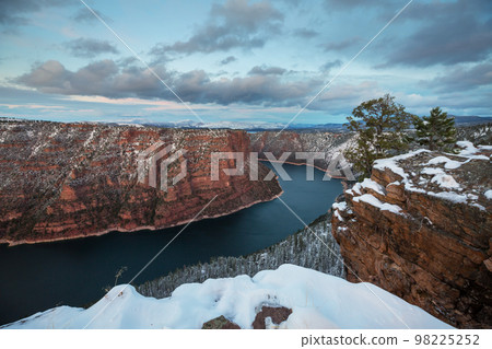 Winter in Flaming Gorge Winter in Flaming Gorge 98225252