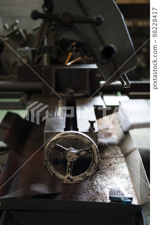 Manufacture parts on a lathe 98228417