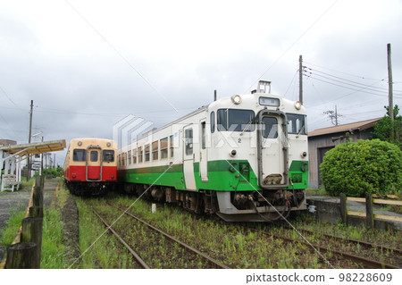 Kominato Railway Kazusa-Yamada Station Train Exchange 98228609