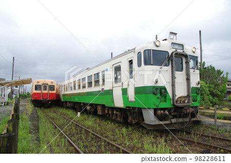 Kominato Railway Kazusa-Yamada Station Train Exchange 98228611