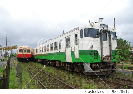 Kominato Railway Kazusa-Yamada Station Train Exchange 98228612
