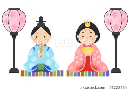 Hina Dolls Hinamatsuri 桃節 98228864