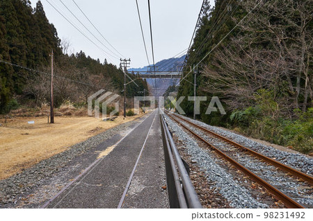 Annaka City, Gunma Prefecture Former Shinetsu Main Line 98231492