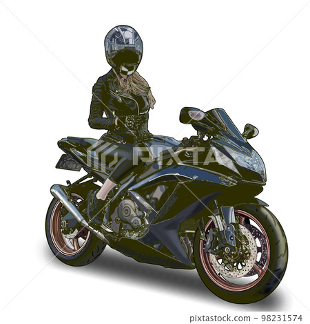 Motorcycle motorcycle motorcycle girl female background Motorcycle motorcycle motorcycle girl female background 98231574