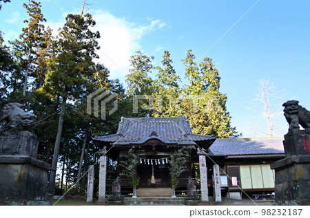 埼玉縣比岐郡小川町的發電地八幡神社 98232187