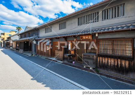 舊紀州街道的大阪岸和田街景 舊紀州街道的大阪岸和田街景 98232911