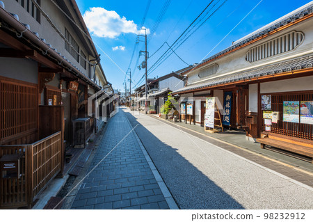 舊紀州街道的大阪岸和田街景 舊紀州街道的大阪岸和田街景 98232912