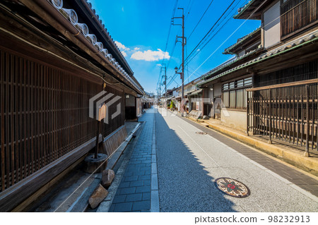 舊紀州街道的大阪岸和田街景 98232913