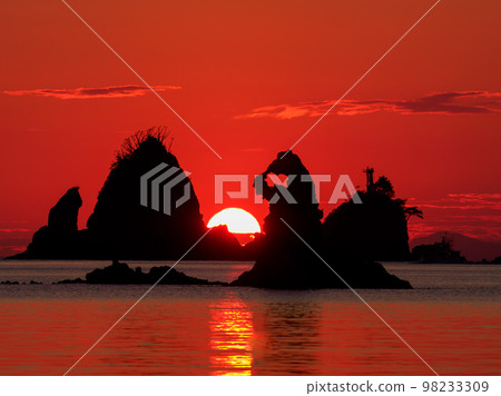 靜岡西伊豆_太子海岸日落 靜岡西伊豆_太子海岸日落 98233309