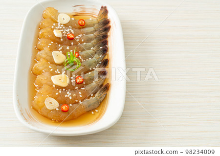 Korean Style Pickled Prawns or Korean Soy Sauce Pickled Shrimp Korean Style Pickled Prawns or Korean Soy Sauce Pickled Shrimp 98234009