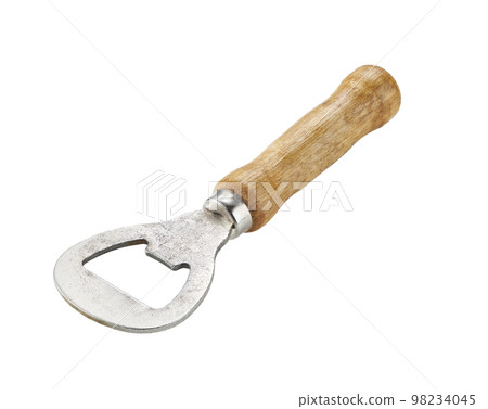bottle opener isolated on white background. 98234045