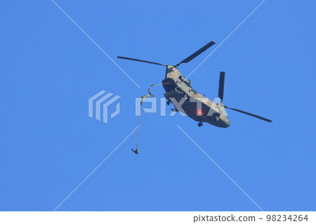 降落傘空降離島奪回演習特種兵空降 降落傘空降離島奪回演習特種兵空降 98234264