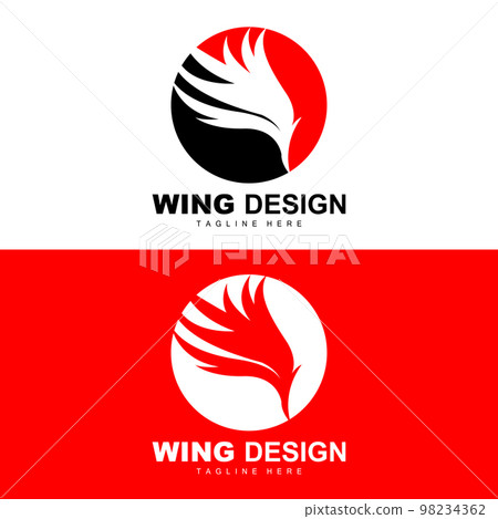Wings Logo, Phoenix Logo, Bird Wing Vector, Template Illustration, Wing Brand Design Wings Logo, Phoenix Logo, Bird Wing Vector, Template Illustration, Wing Brand Design 98234362