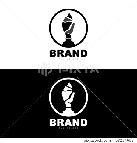 Trophy Logo Design, Award Winner Championship Trophy Vector, Success Brand 98234695