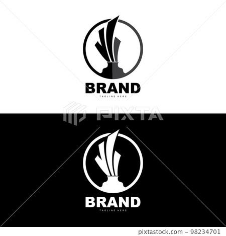 Trophy Logo Design, Award Winner Championship Trophy Vector, Success Brand 98234701